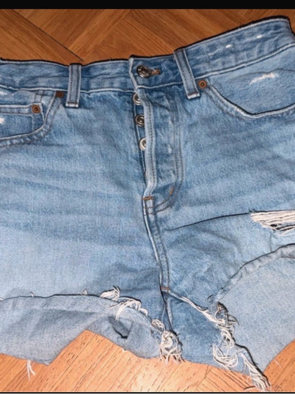Madewell 5 button jeans shorts
